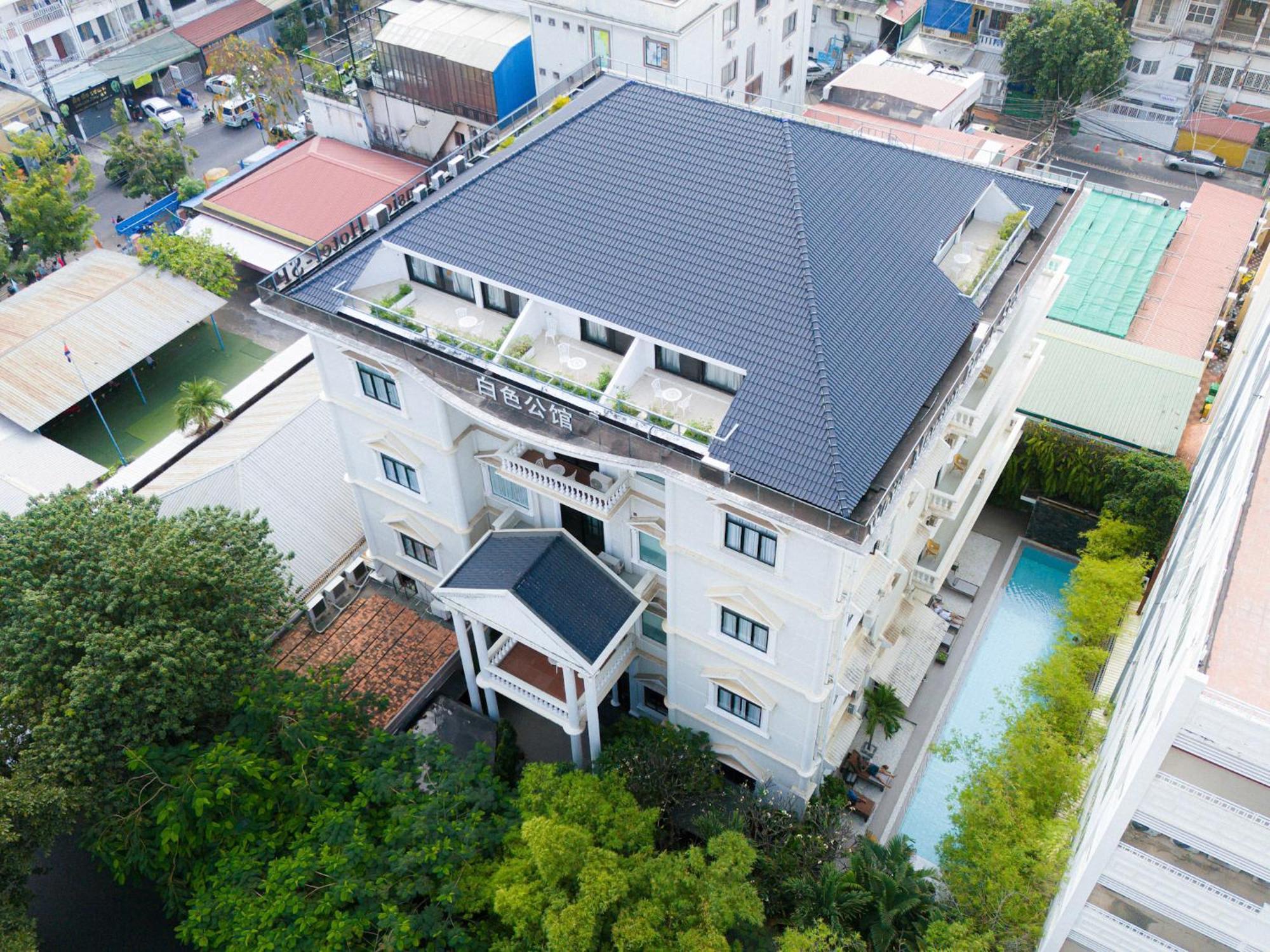White Mansion 白色公馆 Hotel Phnompen Kültér fotó