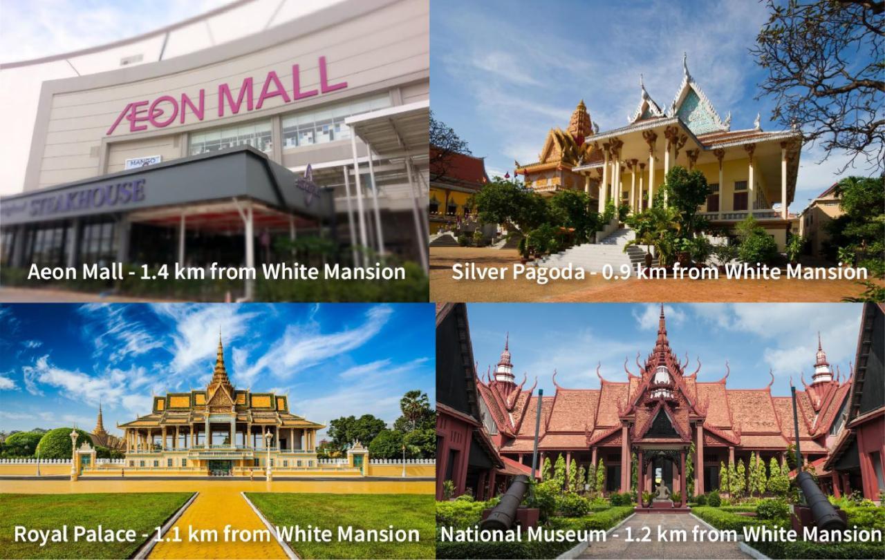 White Mansion 白色公馆 Hotel Phnompen Kültér fotó